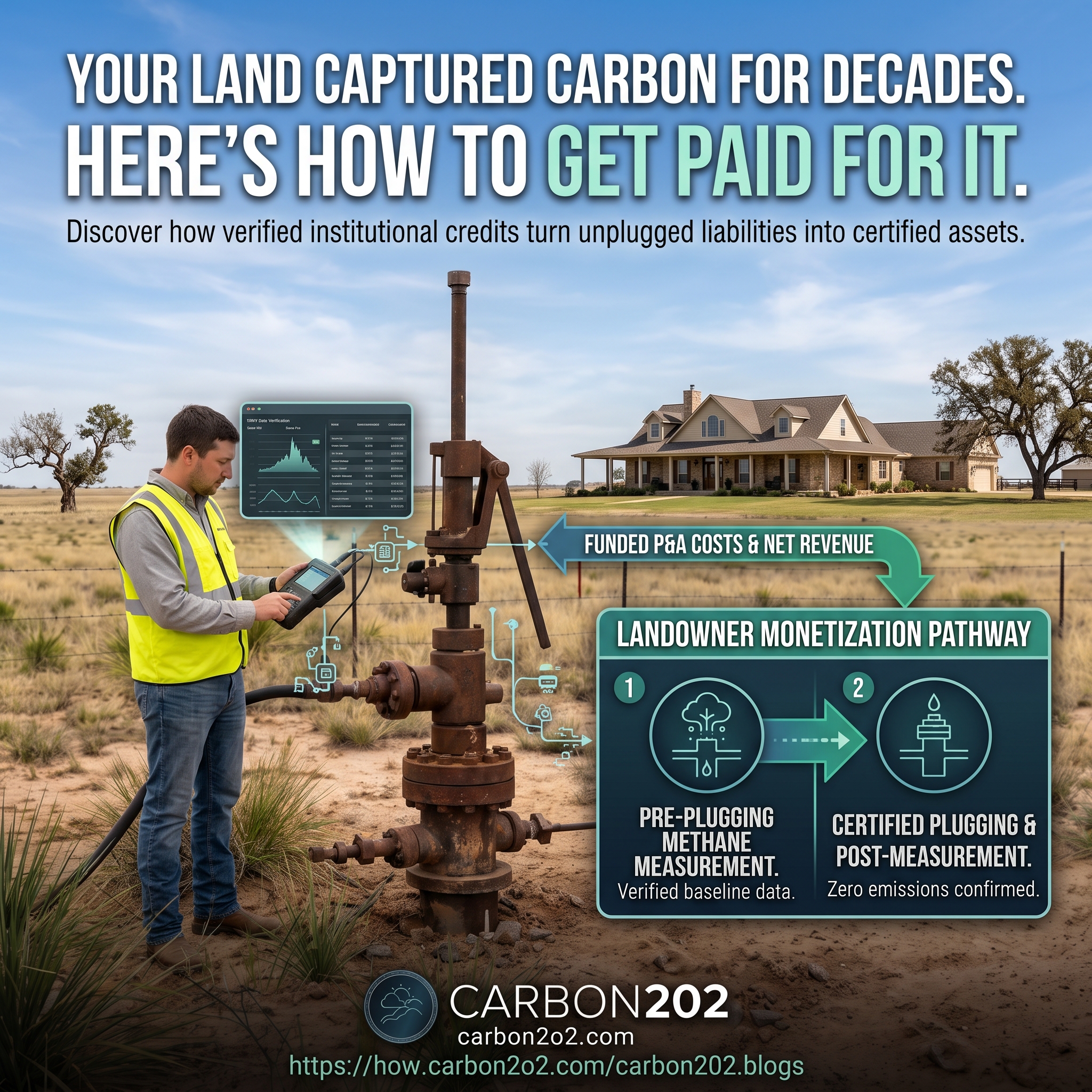 The Landowner's Guide to Turning Abandoned Wells into Carbon Credit Income